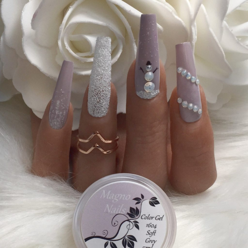 Preview: Winternägel Nageldesign Schneemann Schnee